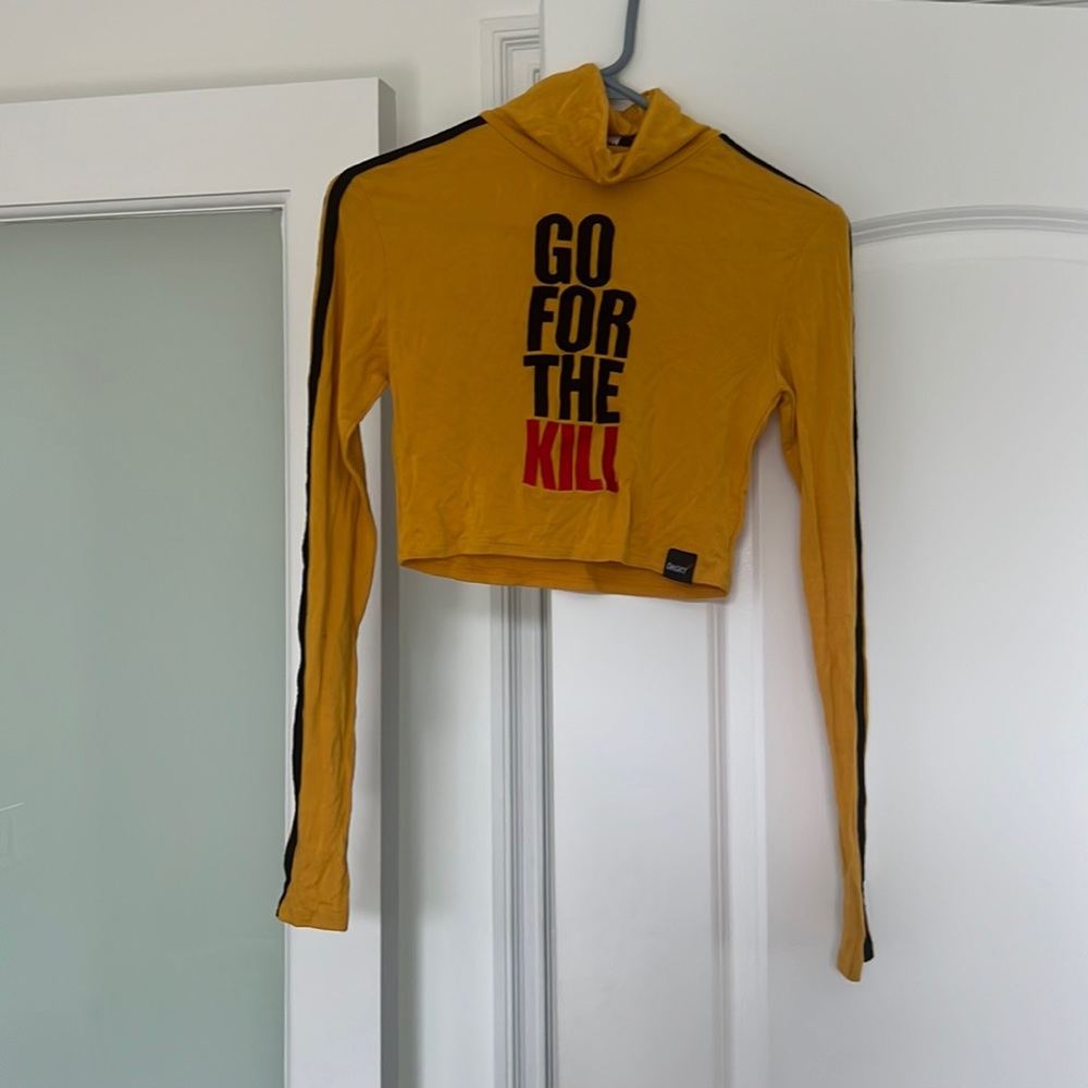 Omighty Long sleeve Kill Bill crop top